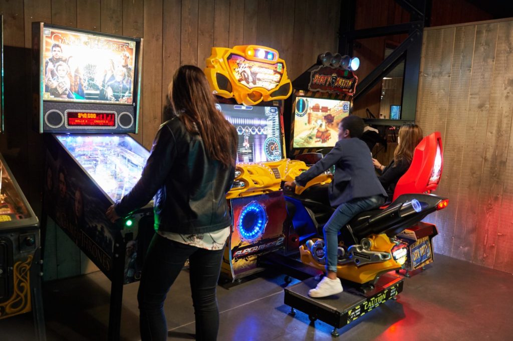 Jeux d'arcade à l'autre usine de Cholet