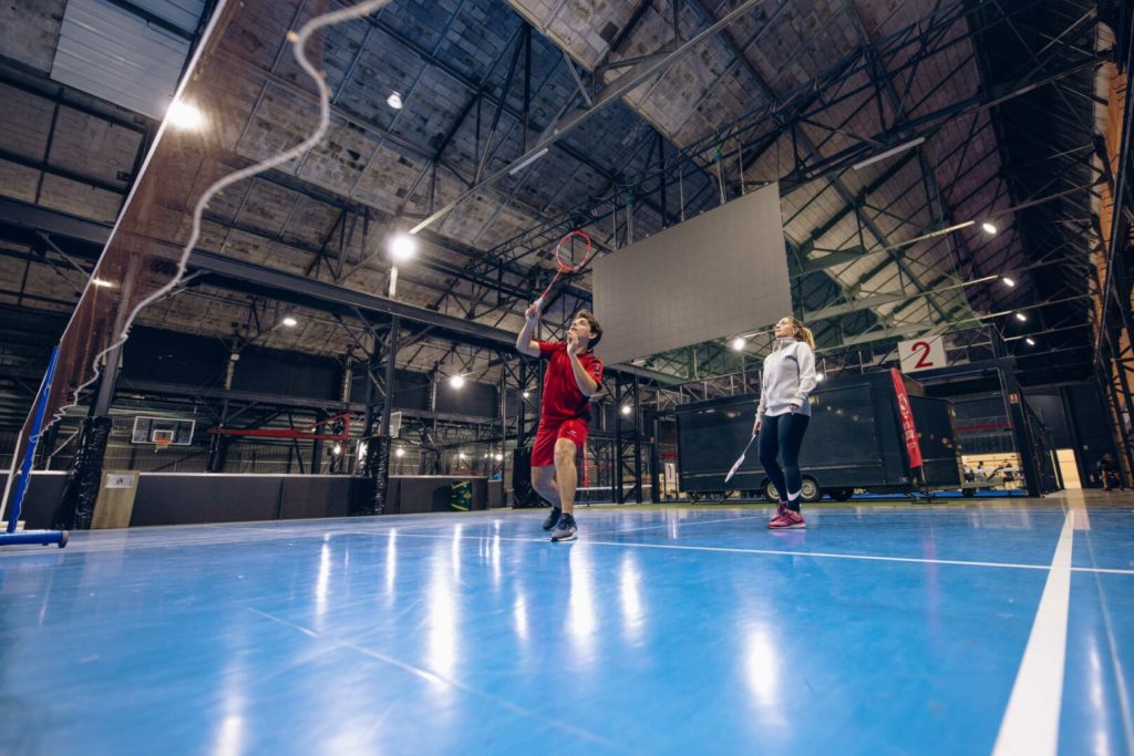 jeu badminton lautre usine cholet